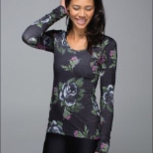 Lululemon Scoop Back Long Sleeve
